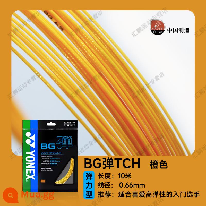 Dây cầu lông YONEX Yonex dây vợt yy dây lưới kéo dây chịu lực và đàn hồi cao BG65/BG80/BG95 - [BGTCH] Màu cam, độ bền ở mức đầu vào, âm thanh sắc nét khi đánh bóng