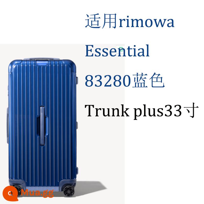 Thích hợp cho tay áo bảo vệ Rimowa cốp xe plus31 inch 33 inch rimowa hành lý bao đựng thiết yếu - Trunk Plus 33 inch 83280/xanh góc kiểu nắp hộp siêu kín