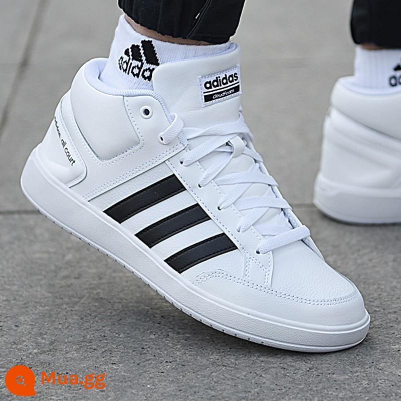 Giày adidas nam mùa đông 2022 chính hãng giày bóng rổ cổ cao giày thể thao thoáng khí giày tennis Dynasty H02981 - H02980/Da Giống như hình ảnh chính màu trắng