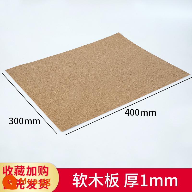 Bàn cát xây dựng mô hình vật liệu DIY Handmade Board Board Pad Photo Wall Bud - Ván bần 300*400 dày 1mm