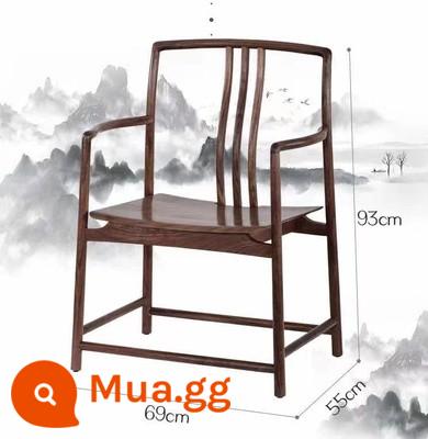 Walnut mới bàn trà Trung Quốc kết hợp đơn giản Zen Yitu Nội thất nhà B & B Balcony Coffee Tea Bàn - ghế master gỗ óc chó màu đen