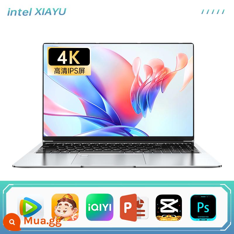 [Sản phẩm mới 2023 Core thế hệ 12] Máy tính xách tay Intel Trọng lượng nhẹ Di động dành cho sinh viên Đại học Siêu mỏng Thiết kế văn phòng dành cho doanh nghiệp Sách trò chơi Máy tính xách tay Cửa hàng Flagship chính thức Ultrabook chính hãng - [Phiên bản Extreme 4K]+Màn hình độ phân giải cao 4K 3840*2140+mở khóa bằng vân tay+đóng mở 180°/bộ nhớ 32G tùy chọn (15,6 inch)