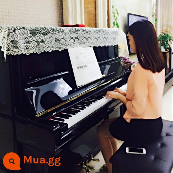 Đàn piano cũ nhập khẩu chính hãng Hàn Quốc Yingchang U3 xuất khẩu FU55 dành cho người lớn hộ gia đình mới bắt đầu kiểm tra chứng nhận đàn piano thẳng đứng - Đen Yingchang U3