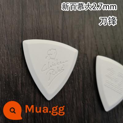 Dutch ChickenPicks ăn thịt gà chọn âm sắc bằng tay để tăng tốc độ chơi nhạc jazz chống mài mòn chọn guitar điện - Mũi Bermuda 2.7mm BERMUDA III-P