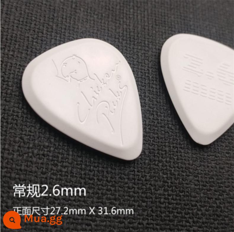 Dutch ChickenPicks ăn thịt gà chọn âm sắc bằng tay để tăng tốc độ chơi nhạc jazz chống mài mòn chọn guitar điện - Thông thường 2.6mm thông thường