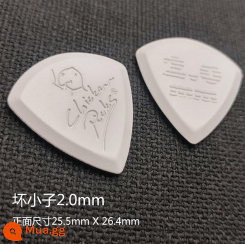 Dutch ChickenPicks ăn thịt gà chọn âm sắc bằng tay để tăng tốc độ chơi nhạc jazz chống mài mòn chọn guitar điện - Bad Boy 2.0mm BADAZZ III