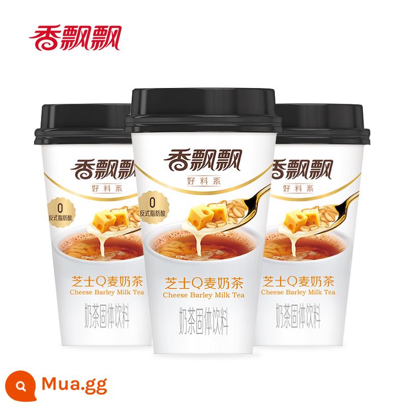 Trà sữa Xiangpiaopiao gồm pudding đậu đỏ, việt quất và xoài, 30 cốc, nhiều cách kết hợp, cả hộp trà sữa cốc - Trà sữa lúa mì Cheese Q 30 ly