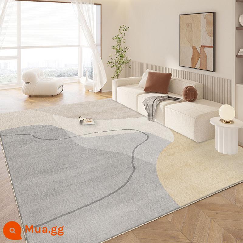 Thảm Phòng Khách 2023 Mới Sofa Bàn Chăn Ánh Sáng Cao Cấp Sang Trọng Sàn Full Shop Phòng Ngủ Đầu Giường Chăn Không Giặt - BO-865