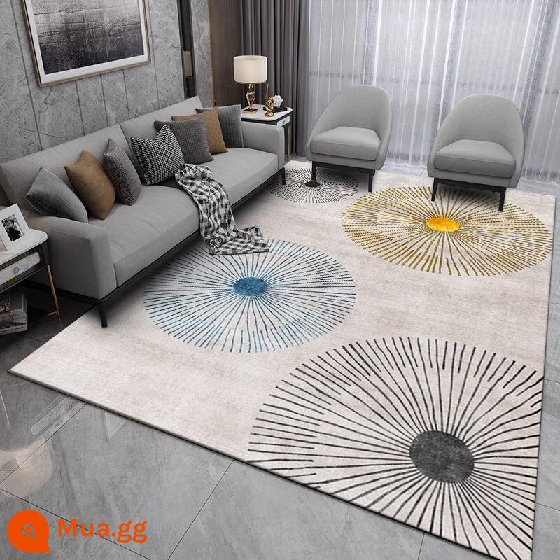 Thảm Phòng Khách 2023 Mới Sofa Bàn Chăn Ánh Sáng Cao Cấp Sang Trọng Sàn Full Shop Phòng Ngủ Đầu Giường Chăn Không Giặt - BO-630