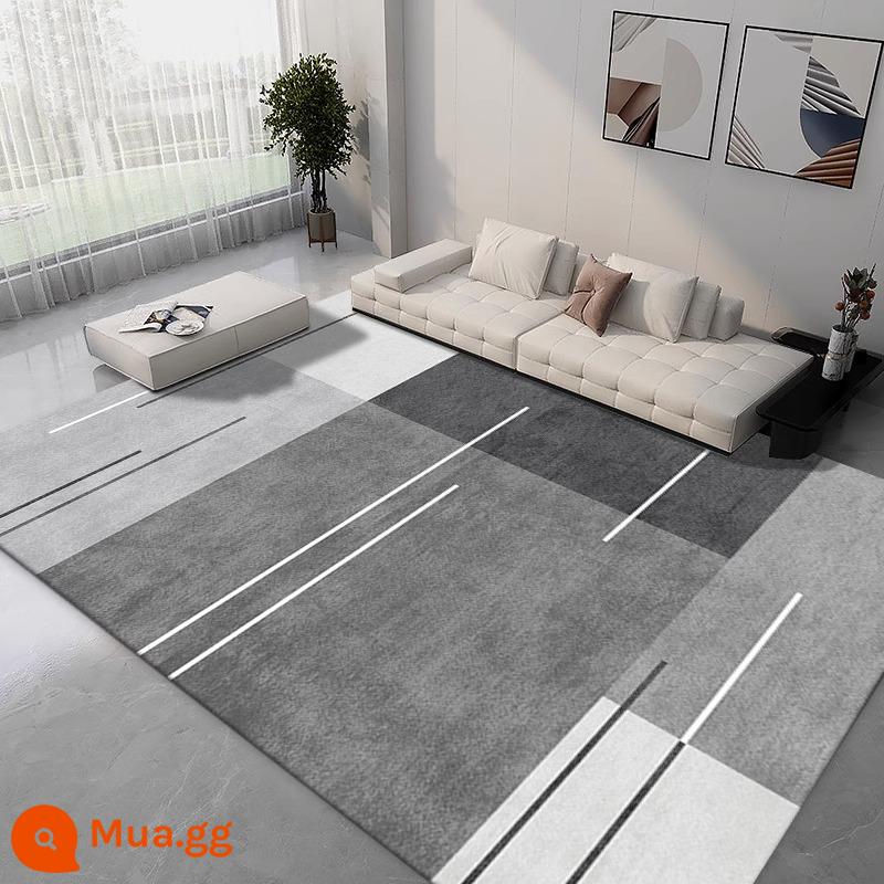 Thảm Phòng Khách 2023 Mới Sofa Bàn Chăn Ánh Sáng Cao Cấp Sang Trọng Sàn Full Shop Phòng Ngủ Đầu Giường Chăn Không Giặt - BO-807