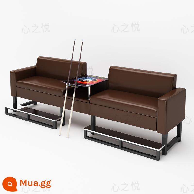 Bàn ghế bi-a mới ghế sofa bi-a ghế bi-a hội trường bi-a ghế đặc biệt ghế xem nhà sản xuất bàn ghế giải trí - Khuyến mãi 4 người nâu nâu 4 người