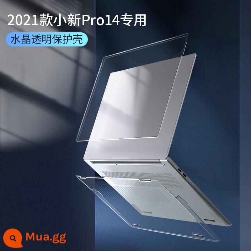 Thích hợp cho 2023 Vỏ bảo vệ Lenovo Xiaoxin pro14 air15 air14 plus vỏ bảo vệ máy tính pro16 trọn gói nhãn dán vỏ mềm yoga14s 2022 miếng dán phim bảo vệ - Vỏ bảo vệ đặc biệt Xiaoxin Pro14 2021 - trong suốt