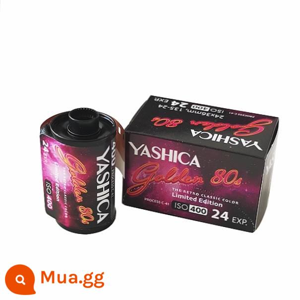 Máy phim giá trị cao YASHICA/Yashica MF1 có điều khiển đèn flash/gửi túi máy ảnh dây đeo tay pin - Y80S doanh nghiệp màu ISO400 24 hình ảnh