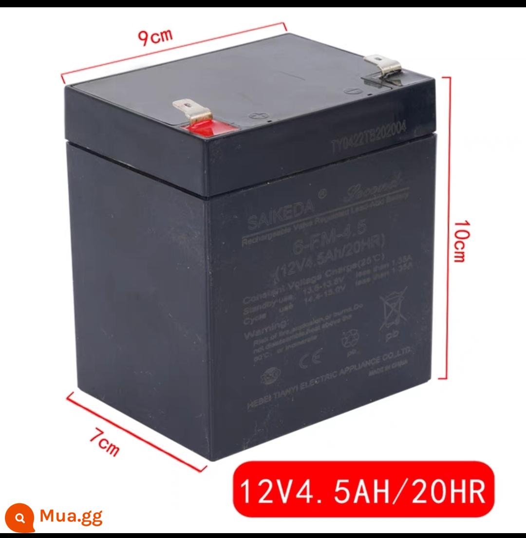 Willite Trẻ Em Xe Máy Pin 6V4AH Xe Đẩy Xe Ô Tô Điện Bé 12V Xe 4 Bánh Xe Ô Tô Đồ Chơi Pin - Sekeda 12V4.5