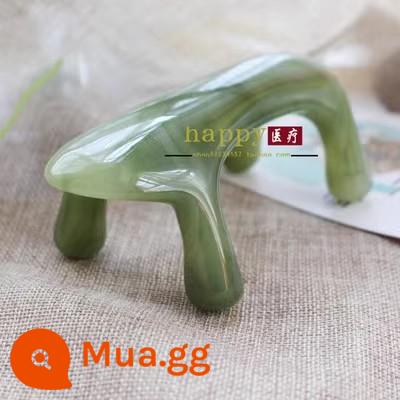 Nhựa sáp ong tam giác đế huyệt massage chim lớn báo chí dính chân massage chân đốt sống huyệt huyệt dính - Massage Chó + Bản Đồ Huyệt Xanh 1