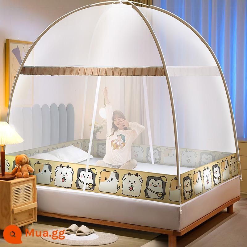 2023 mới không cần lắp đặt yurt home màn chống muỗi đơn giản tài khoản mẫu phòng ngủ trẻ em 2022 lều nhỏ - Zoo [Mới 2023] Không chứa formaldehyde Hạng A Được Baoma khuyên dùng