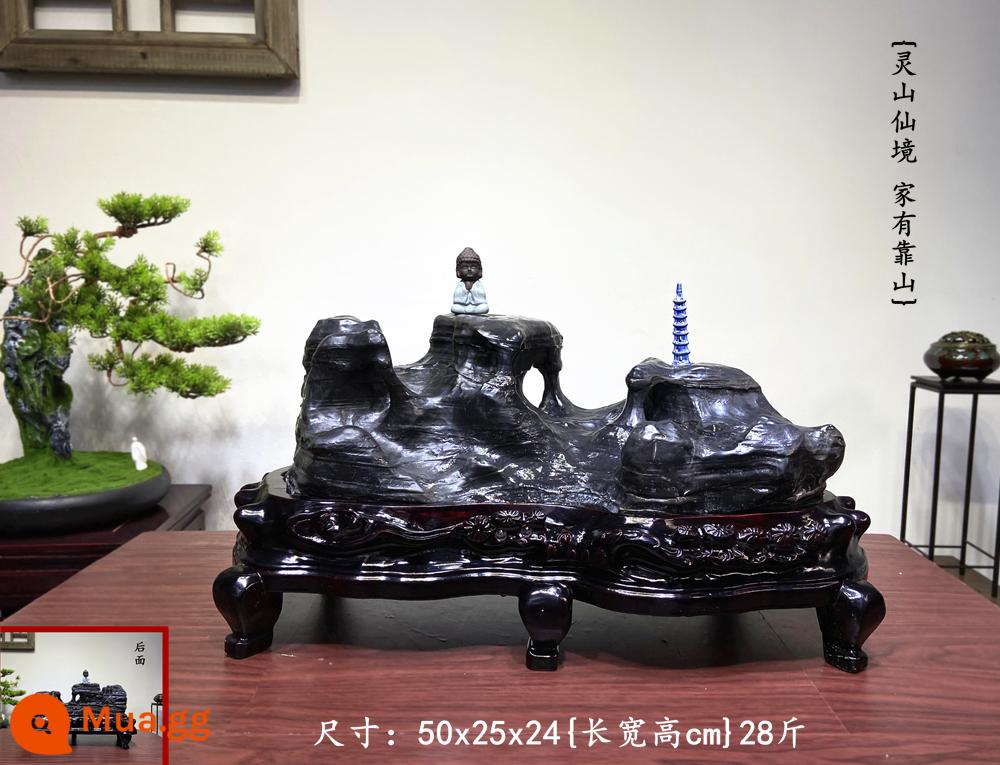 Trang trí đá Lingbi tự nhiên đá thô phòng khách phòng khách Bonsai Taihu Stone Office Xuangan Town House Loc -Water Stone Stone - Con lạc đà