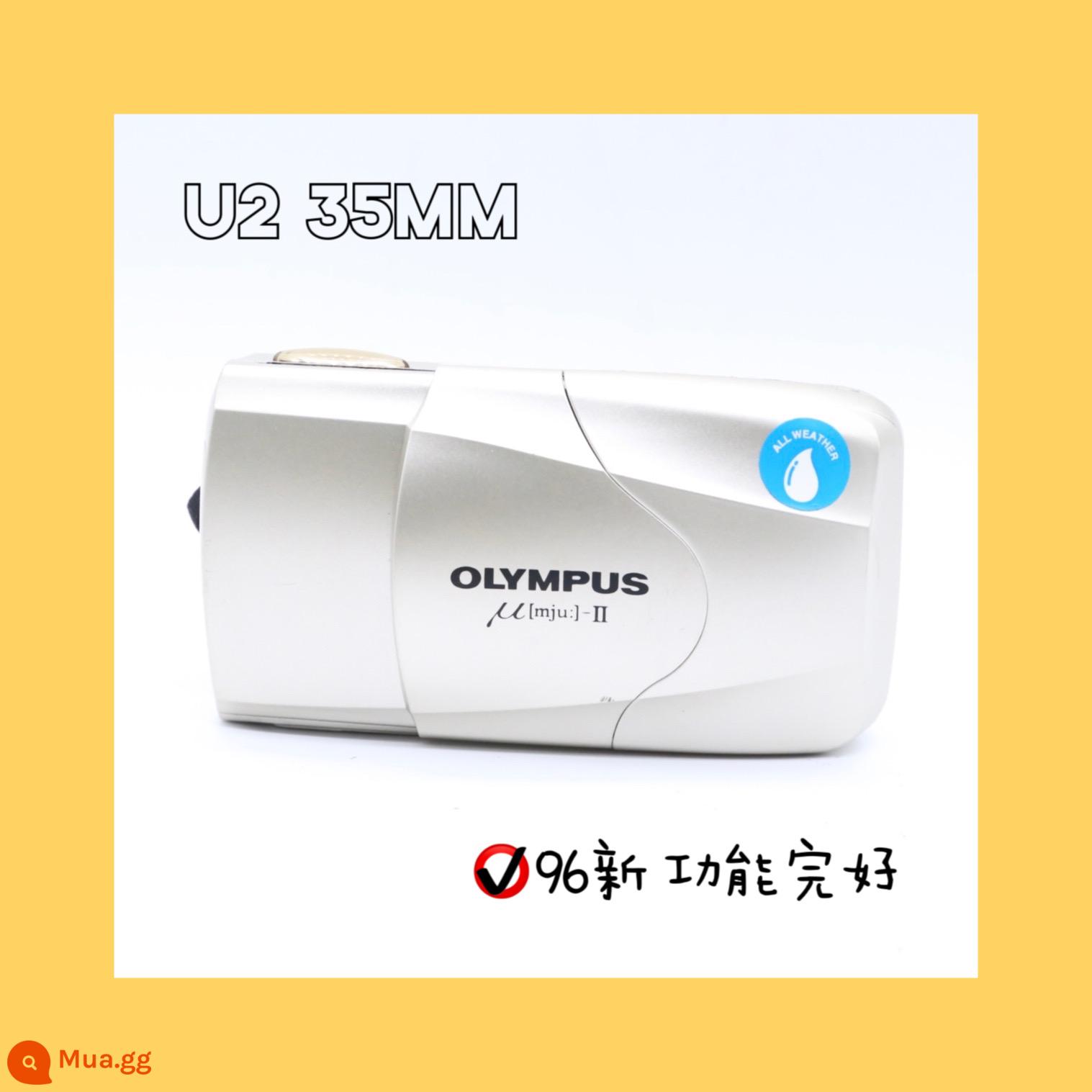 Olympus U2 Cố định Focus U1 U3 Zoom80 115 140 Máy ảnh tiêu cực Zhuangdafei đính kèm pin - U2 tiêu cự cố định 35MM 96 mới có pin đi kèm