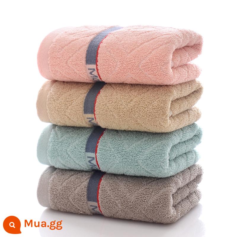 3 gói khăn mặt dày cotton nguyên chất rửa mặt gia đình dành cho cặp đôi, khăn tắm cotton cỡ lớn, mềm mại và thấm hút, bán hàng trực tiếp tại xưởng - Phong cách La Mã [33*73] 3 gói [bông]