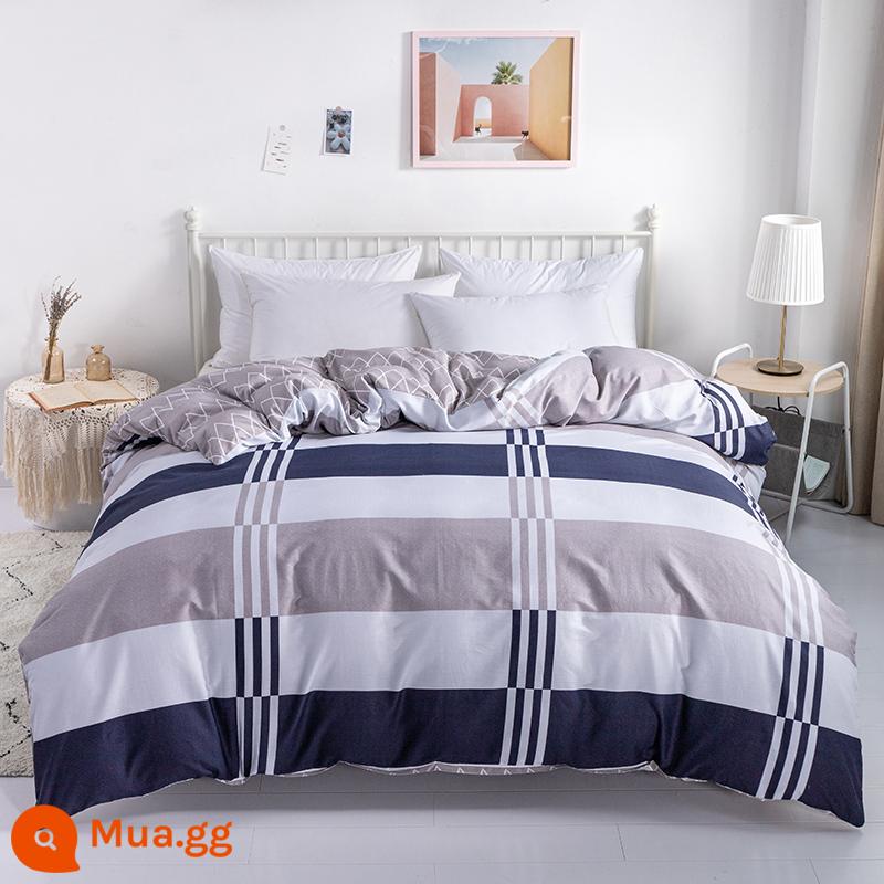 100% cotton Tân Cương vỏ chăn đơn mảnh vỏ chăn cotton 150x200x230 chăn trẻ em đơn 1.5m 180cm2 - Barcelona