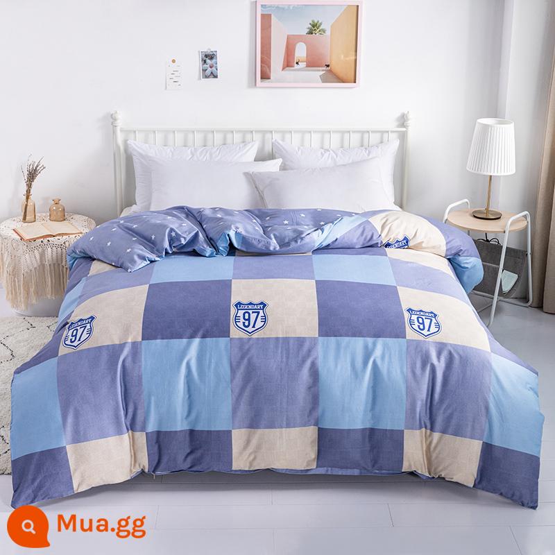 100% cotton Tân Cương vỏ chăn đơn mảnh vỏ chăn cotton 150x200x230 chăn trẻ em đơn 1.5m 180cm2 - Phong cách đơn giản