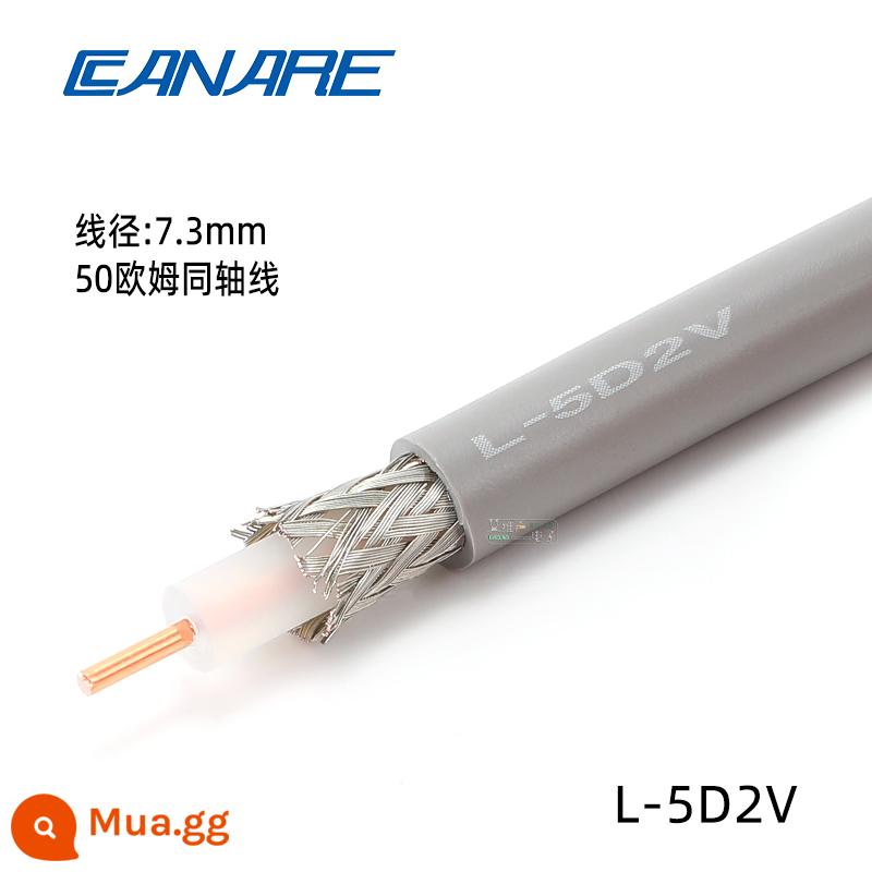 Kanai CANARE Kanami Video Đồng Trục HD-SDI Dòng Chất Lượng Cao L-4CFB/5DFB/LV-61S3D2V - L-5D2V đen 50 ohm - đường kính dây: 7.3mm