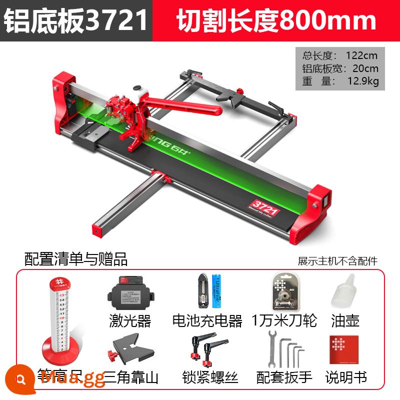 Shijing Thương Hiệu Hướng Dẫn Sử Dụng Ngói Đẩy Dao Xếp Tầng Đẩy Và Kéo Dao 1.6 M 1.8 M Mới Tấm Lớn Máy Cắt Gạch hiện Vật - Dao đẩy 0,8m 3721 (tấm đáy hợp kim nhôm)