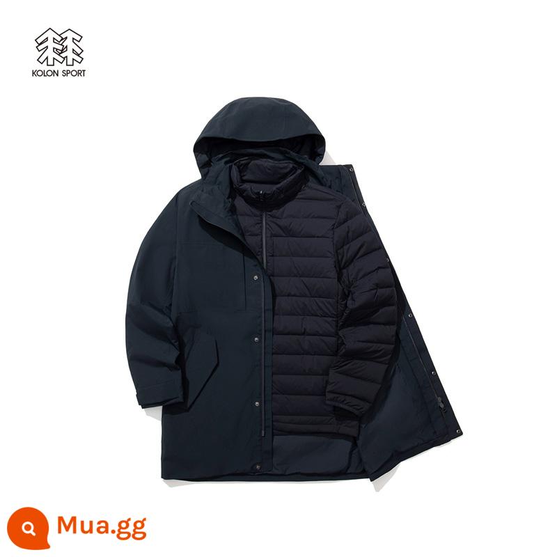 KOLONSPORT Kolon Jacket II áo khoác ngoài trời Gore hai mảnh chống thấm nước dành cho nam giới - NA màu xanh hải quân