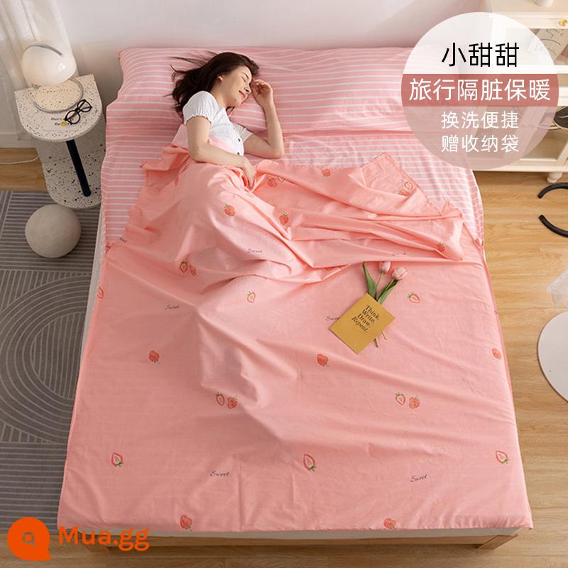 Cotton Khách Sạn Túi Ngủ Bẩn Trưởng Thành Đi Công Tác Đôi Du Lịch Hiện Vật Khách Sạn Cotton Tấm Vỏ Chăn Di Động - Xiaotiantian丨Túi đựng đồ cùng kiểu dáng