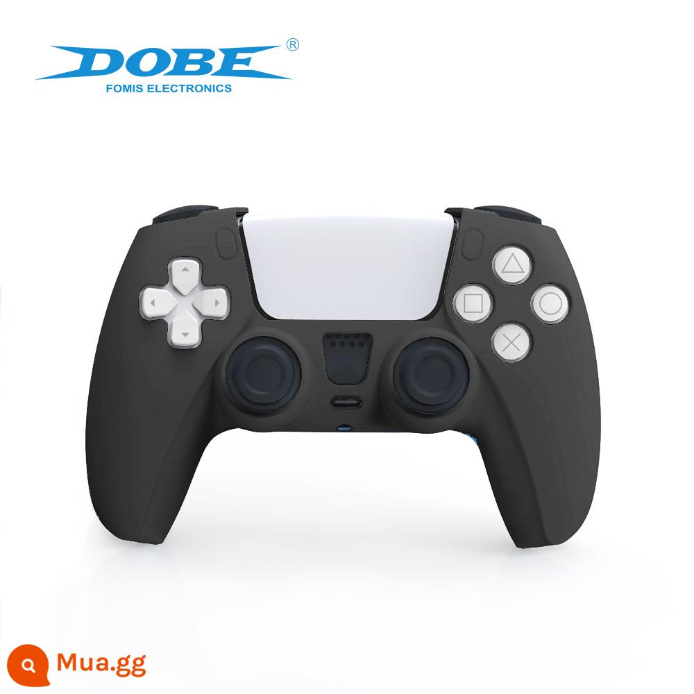 Bao silicon bảo vệ tay cầm PS5 chính hãng Bao silicon bảo vệ tay cầm PS5 Bao bảo vệ tay cầm chơi game PS5 Vỏ mềm chống trượt - Vỏ silicon điều khiển PS5 chính hãng DOBE màu đen đi kèm nắp Rocker Cat Claw