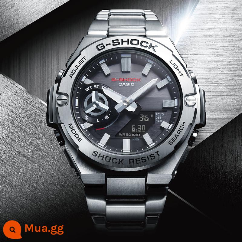 Đồng hồ CASIO nam gshock dập tắt phượng hoàng tim thép bốn thế hệ sáng kiên cường gst-b400 - 5、GST-B500D-1APFT