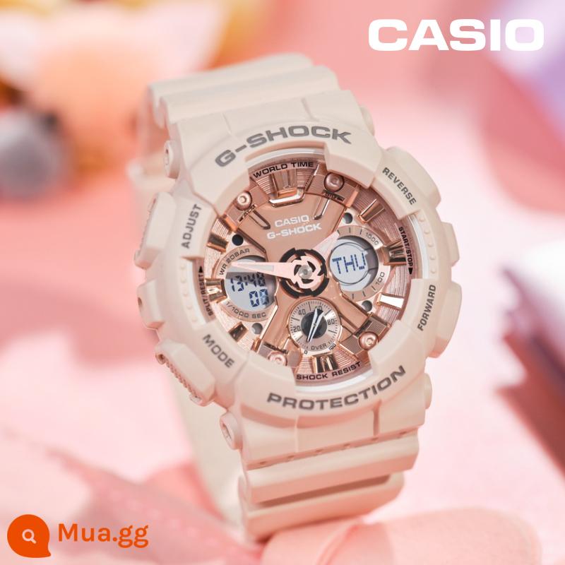 Đồng hồ CASIO nữ sinh gshock starry sky limited kỳ lân baby-g starry sports bột hoa anh đào - GMA-S120MF-4APR mở rộng bảo hành 6 tháng