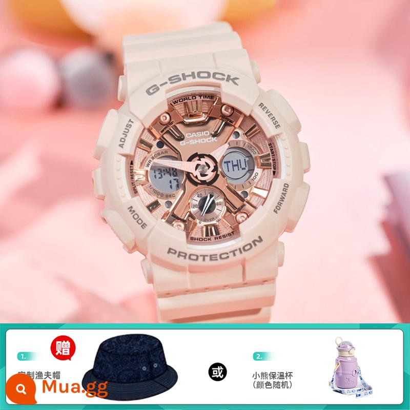 Đồng hồ CASIO nữ sinh gshock starry sky limited kỳ lân baby-g starry sports bột hoa anh đào - 1.GMA-S120MF-4APR tặng kèm mũ ngư dân hoặc cốc giữ nhiệt gấu