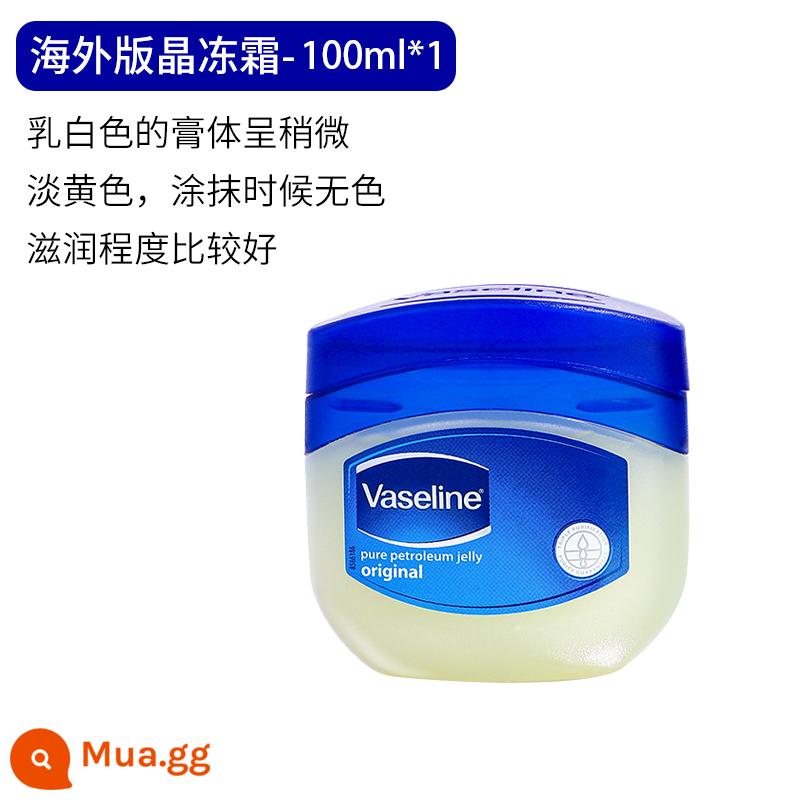 Vaseline dưỡng môi sửa chữa pha lê đông lạnh sữa dưỡng thể nữ tay chân chống khô dưỡng ẩm dưỡng ẩm da tay màng phim 100g - Thạch Vaseline pha lê 100ml