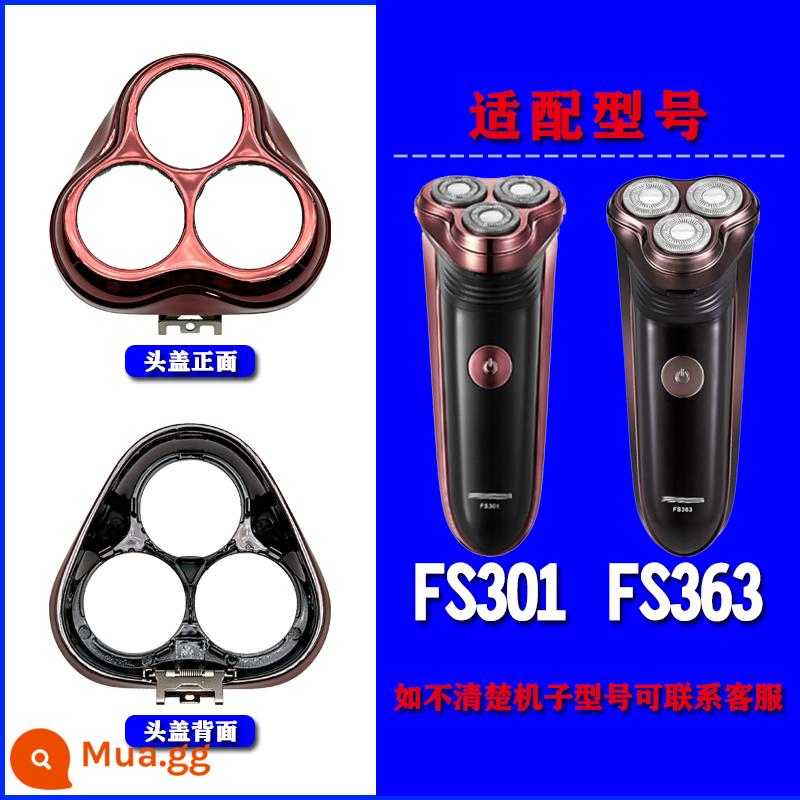 Thích hợp cho máy cạo râu điện Feike 3 phụ kiện che đầu FS339 FS370 373 mẫu tất cả giá đặc biệt miễn phí vận chuyển - FS301.363