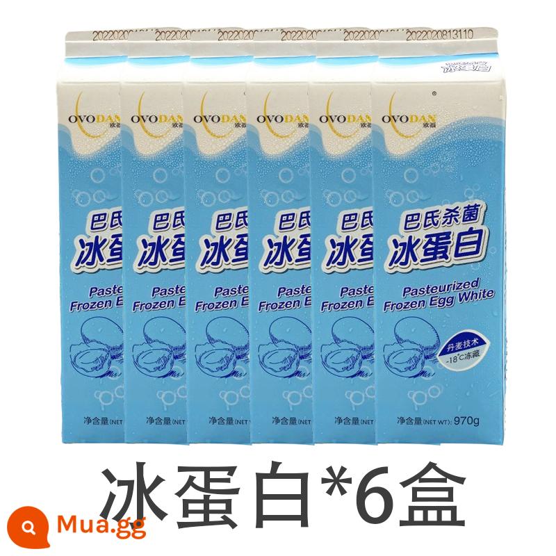 Ofu lòng đỏ trứng protein lỏng tiệt trùng lòng trắng trứng nguyên chất lỏng lòng đỏ trứng lỏng trứng nướng cửa hàng hộp đầy đủ 12 hộp - Protein đá Oful 970g*6 hộp