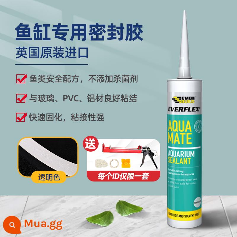 [Hàng nhập khẩu chính hãng] Degao bể cá viscose bể cá bể cá keo thủy tinh đặc biệt keo bẫy rò rỉ chống thấm mạnh mẽ - [Nhập khẩu từ Anh Quốc] Keo chuyên dụng cho hồ thủy sinh, bể cá -- trong suốt