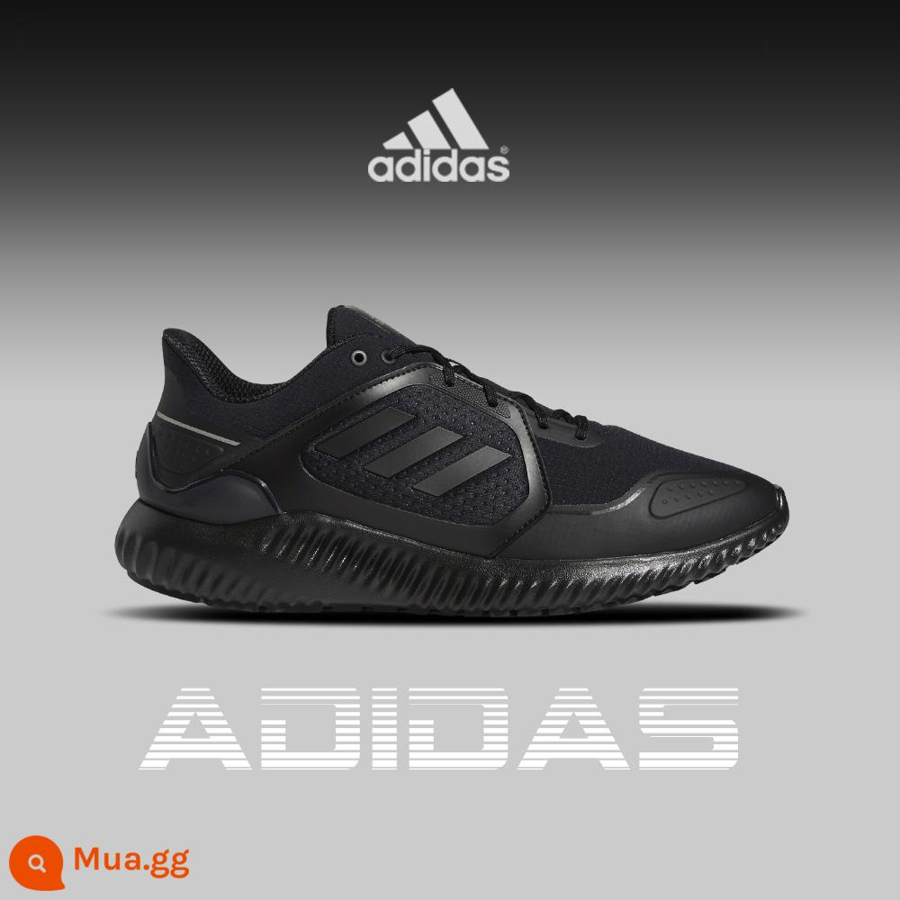 Adidas Giày nam adidas mùa đông 2022 giày thể thao mới đệm gió ấm thoải mái giày chạy bộ GZ1643 - Giày chạy bộ ấm áp/đen