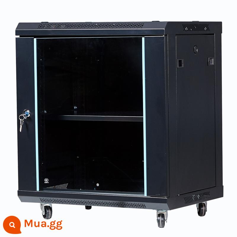 6u4u12u tủ mạng nhỏ 2u9u dòng điện yếu hộp thiết bị giám sát tủ điều khiển treo tường nhà công tắc treo tường - Dày 15U rộng 600 cao 750 sâu 450