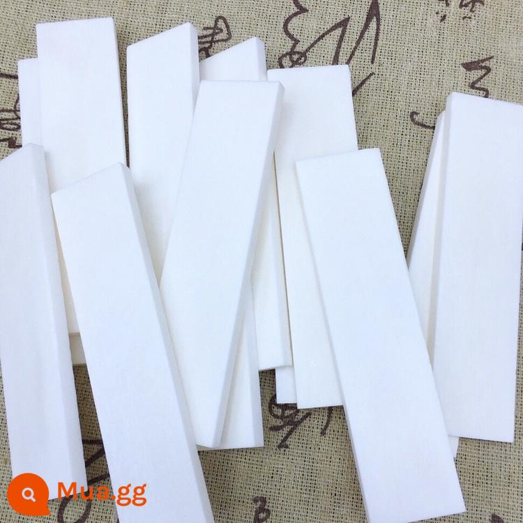 Xương bò cắt lát 100×20/30×2/3/4/5…Đĩa xương bò, xương bò nguyên liệu, đồ chạm, đàn, đồ dùng - 100×25×5mm