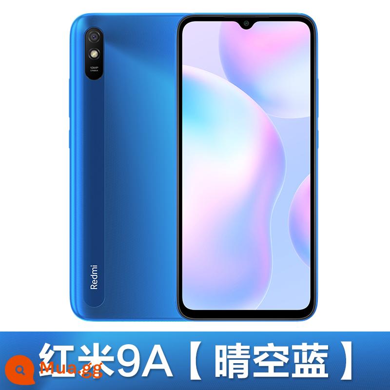 [Hàng chính hãng chính hãng] Xiaomi Redmi 10A pin khủng, màn hình lớn, dung lượng lớn Xiaomi chính thức cửa hàng flagship máy già máy dự phòng điện thoại di động - Redmi 9A (xanh trời trong)