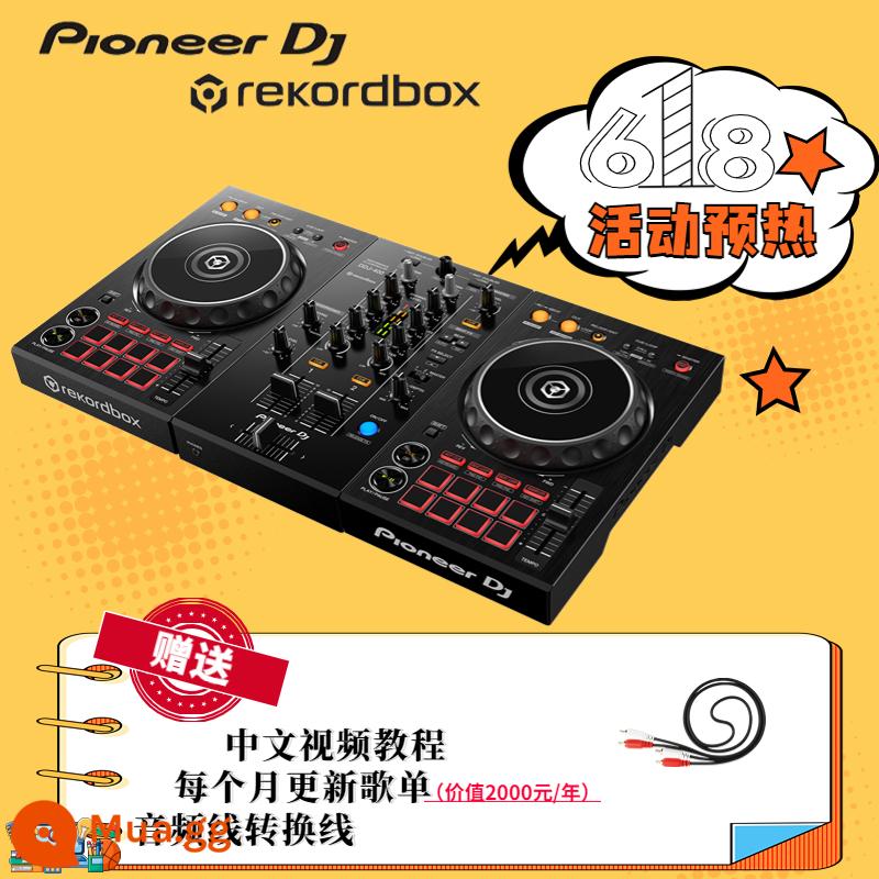 Pioneer/Pioneer DDJ-400 DDJ-FLX4 Bộ điều khiển DJ Bộ điều khiển DJ Bộ điều khiển DJ Pioneer cấp cơ bản - Pioneer DDJ-400 (giá đặc biệt cho sinh viên)