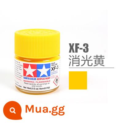 【Mẫu 3G】Mô hình sắc tố sơn Tamiya Sơn gốc nước đặc biệt Dòng mờ XF1-XF24 10mL - XF3 màu vàng