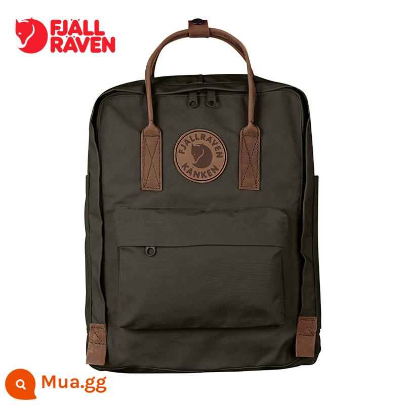 Fjallraven Cáo Bắc Cực G-1000 Ba lô kanken nam nữ du lịch thể thao dã ngoại 23565 - 633 quả ô liu đen