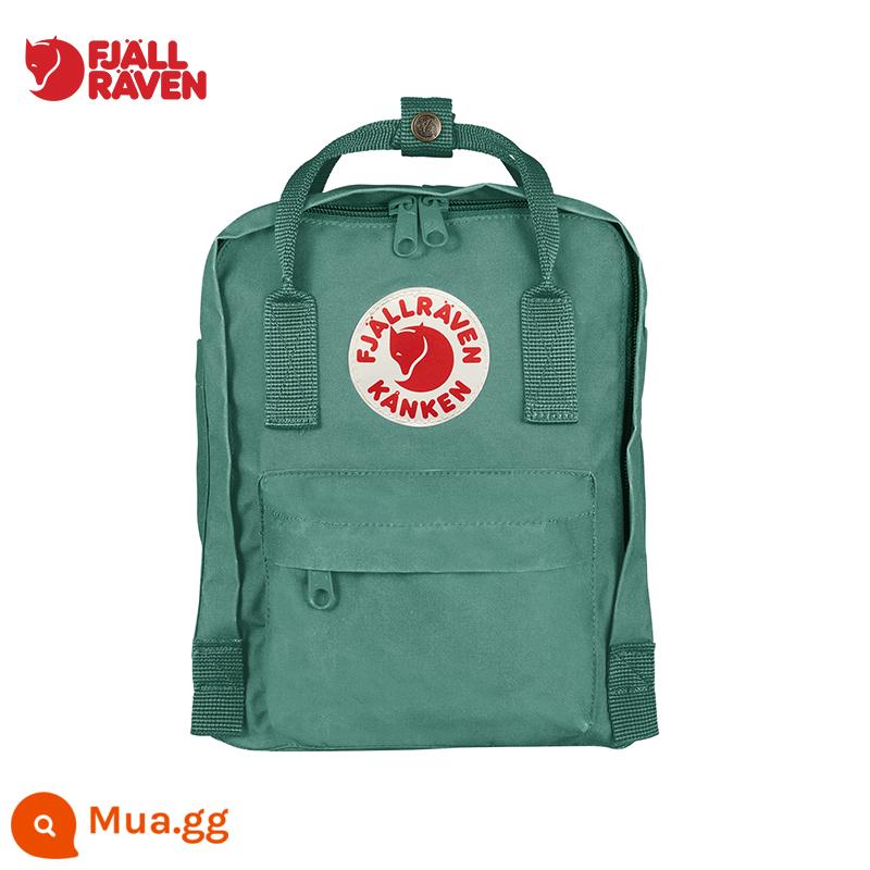 Balo Fjallraven/cáo Bắc Cực Kanken Mini Mini Cặp Cặp Đi Học Balo Nữ 23561 - 664 sương giá màu xanh lá cây