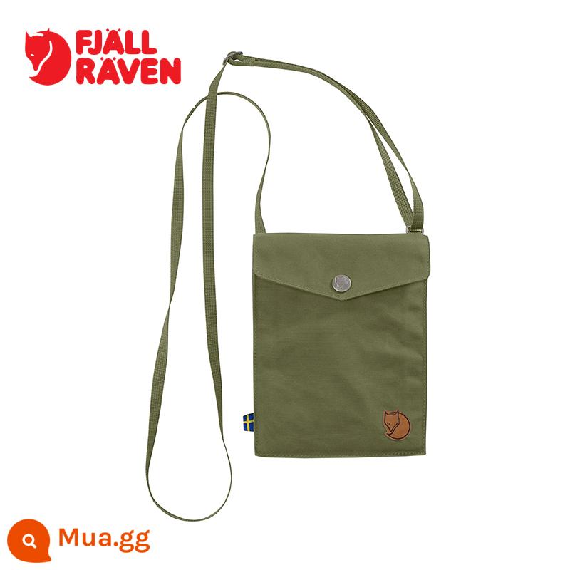 Fjallraven Cáo Bắc Cực Túi Nhỏ Nam Nữ G-1000 Túi Đeo Vai Thời Trang Ngoài Trời Túi Xiên Túi 24221 - 620 màu xanh lá cây