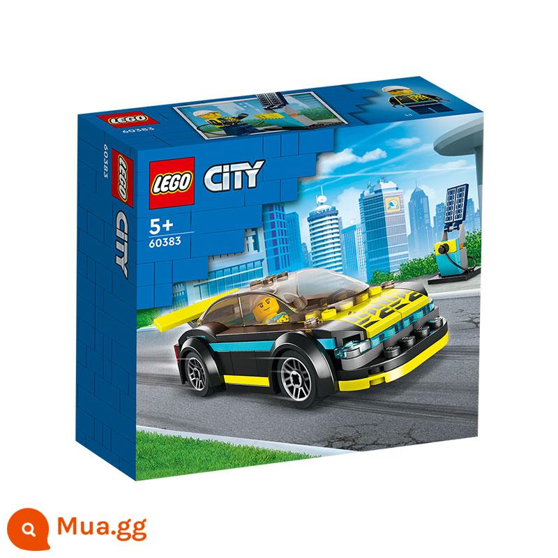 Lego Khối Xây Dựng Dòng Thành Phố Máy Bay Chữa Cháy Những Người Bạn Tốt Bé Trai Và Bé Gái Lắp Ráp Xe Thể Thao Đồ Chơi Hộp Nhỏ Bộ Khởi Đầu - Xe thể thao Green Power 60383