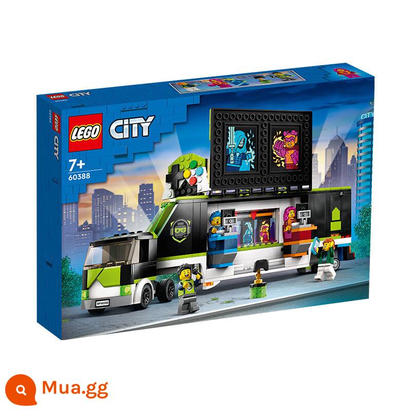 Lego Khối Xây Dựng Dòng Thành Phố Máy Bay Chữa Cháy Những Người Bạn Tốt Bé Trai Và Bé Gái Lắp Ráp Xe Thể Thao Đồ Chơi Hộp Nhỏ Bộ Khởi Đầu - Xe tải thi đấu thể thao điện tử 60388