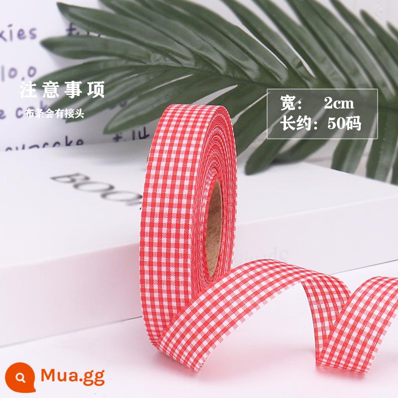 Ins Gấu Mini Feinan Tuyết Trang Trí Bánh Hộp Đóng Gói Trong Suốt 2 Inch Vòng Giấy Trong Suốt Hộp Bánh Mousse - Như trong hình Ruy băng kẻ sọc đỏ 2cm