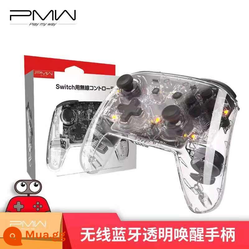 Liangzhi Switch Pro Lang Giá trị không dây Thức dậy Bluetooth GamePad Four -Genation Cat -shaped NS Jet - Tay cầm không dây thế hệ thứ hai có giá trị tốt, đánh thức trong suốt, không có NFC